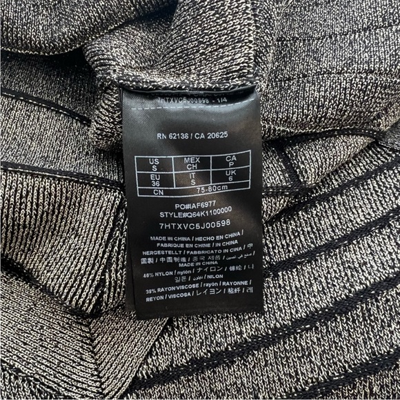 GUESS Arianna Lure Bandage Dress Gold Size Small - Picture 7 of 8